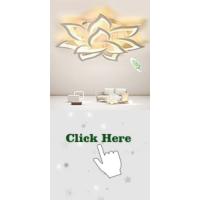 Lámpara de Techo LED Regulable Plafón Led Techo Moderna Φ56cm Pétalos LED 3000-6000K iluminación de Techo Corredor Baño Dormitorio Pasillo 15W Blanco - details 18