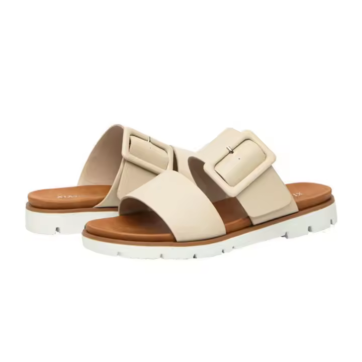 Sandalias de verano para mujer con suela gruesa para uso al aire libre, sandalias casuales y modernas antideslizantes - 1