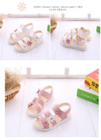 Sandalias de gladiador con flores para niña, zapatos de playa suaves, sandalias florales de verano, moda de princesa, alta calidad - details 5