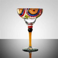 Cola hecha a mano colorida roja alta copas de champán copa de vino accesorios de Bar Barwar - details 6