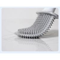Reemplazo de escobilla de baño montada en la pared, cepillos de baño de silicona de mango largo, cerdas suaves de secado rápido, juego de baño para bidé - details 5