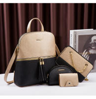 Mochila de Moda para Mujer Mochila de Cuero con Correa para Hombro Bolso Cruzado Set de Bolso de Tarjetero de Cuero Regalo para Mujer - details 16