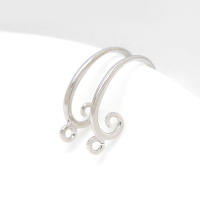 Ganchos de Pendientes de Metal de Alta Calidad Color Oro-Platino Accesorios de Joyería DIY para Mujeres - details 27