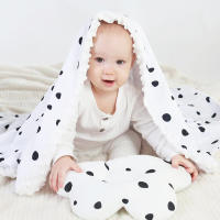 Manta envolvente para bebé recién nacido, edredón infantil suave, ropa de cama para bebés, accesorios de fotografía, cochecito, otoño - details 1