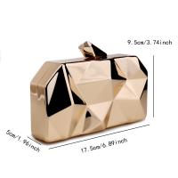 Textura metálica cubo de agua paquete de banquetes de bodas de moda femenina bolso de bodas vestido de celebridades bolso de bolsos pequeños - details 1