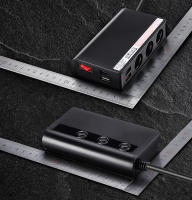 Adaptador de Potencia para Coche 180W 24V 12V con Puerto de Encendedor de Cigarrillos USB Cargadores de Tipo 3.0 y Conmutador Accesorios de Fusible de 10A Hecho en China - details 8