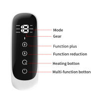 Masajeador de cuello y espalda, estimulador de cuerpo completo, dispositivo de alivio del dolor, USB - details 3