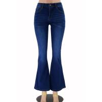 Pantalones vaqueros retro de cintura media para mujer, pantalones vaqueros con bolsillo, moda informal - details 7