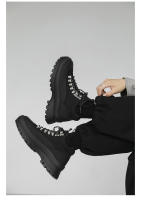 Nuevos zapatos de senderismo para senderismo de caña baja para ocio al aire libre,zapatos de hombre de suela gruesa que aumentan - details 3