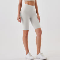 Hamidou-pantalones cortos de Yoga para mujer, mallas deportivas transpirables, de cintura alta, para entrenamiento y gimnasio - details 19