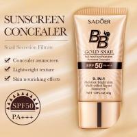 Crema de Sol BB Dorada Snail Protector Facial SPF50 Hidratante y Corrector - details 4