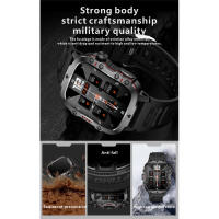Reloj Inteligente para Hombres Pantalla Completa de HD, 420 Mah, Modo Deportivo de 100+, Salud del Corazón, Spo2, Dormilo, Deportes al Aire Libre - details 2