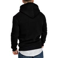 Chaqueta de lana para hombre, suéter de color sólido para deportes, ocio, novedad - details 0