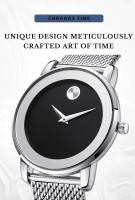 Relojes de pulsera de cuarzo para hombre, creativos, de lujo, MAYZHISU, modernos, ligeros y versátiles, resistentes al agua - details 0