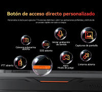 Blackview BV4800 PRO Smartphone Resistente, Pantalla IPS de 6.56'' 4GB RAM+128GB ROM, Cámara de 13MP Batería de 5180mAh, Teléfono Android 14 NFC - details 14