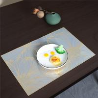 Mantel Individual colorido para decoración de mesa de comedor, mantel impermeable resistente al calor, posavasos Floral lavable a prueba de aceite para el hogar, 2 uds. - details 3