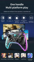 Mando inalámbrico Elite para PS4/PC, mando Bluetooth transparente con luz colorida RGB, Lite para Switch/OLED - details 1