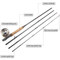 Combo de Carrete de Caña de Pescar con Mosca Ligero y Portátil Paquete Completo para Iniciar la Pesca - details 10