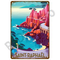 Placa de estaño Vintage para decoración de pared, letrero de Metal, playa, casa, playa, Verano - details 12