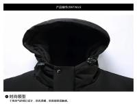 Chaquetas con capucha de plumón de pato blanco para hombre Parka impermeable gruesa y cálida de invierno para hombre Chaquetas de plumón Parka larga - details 14