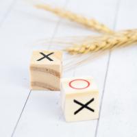 Tres en raya XO de madera para el entrenamiento educativo de la lógica y el pensamiento de los niños, Juegos interactivos de sobremesa para dos jugadores - details 5