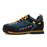 Zapatos de senderismo para hombre, calzado de cuero para deportes al aire libre, senderismo y caza, transpirable, impermeable, antideslizante - details 6