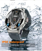 Nuevo Reloj Inteligente súper AMOLED de 1,85 pulgadas, Rastreador GPS, llamada Bluetooth HD; para hombres,batería grande de 710 mah, Pronóstico del tiempo real,Frecuencia cardíaca,ip68 impermeable, 400 + reloj inteligente de Mesa Pare   2024 - details 5