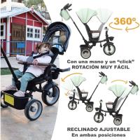 Bicicleta de Niño Plegable Evolutiva Asiento Reclinable y Giratorio 360 - details 12