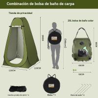 Tienda ducha camping al aire libre privacidad vestidor Automático - details 0