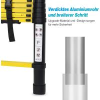 Escalera Telescópica de Aluminio Extensible, Antideslizante, Multiusos Carga de 150kg - details 31