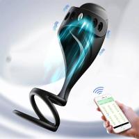 Leten Trainer-anillo vibrador, Juguetes sexuales para hombres, aplicación remota, masturbador masculino, masaje estimulante del glande - details 1