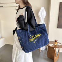 Nuevo bolso de mezclilla de moda 2025 bolso de hombro casual para mujer bolso de mano de tendencia versátil de gran capacidad - details 3