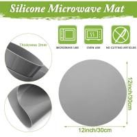 Alfombra de Silicona Suave Antideslizante para Microondas Resistente al Calor de Horneado - details 0