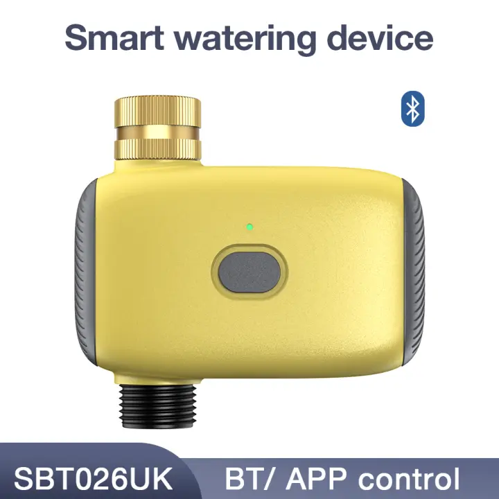 Temporizador de agua inteligente con Bluetooth, controlador automático de riego por goteo, sistema de riego de jardín, temporizador de aspersor para césped - 1