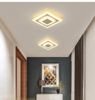 TOMAXIN 24CM Coffee White Square Acrylic LED Light For Room Ceiling Lights Bedroom Aisle Lights Ceiling Lamp Indoor Lighting - details 6