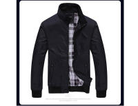 Chaqueta ligera para hombre, informal, Bomber ts usados, ropa de trabajo de negocios, primavera y otoño - details 2