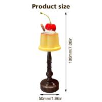 Luz LED nocturna de pudín Kawaii, lámpara de escritorio alimentada por batería, mesita de noche, dormitorio, Bar, decoración de habitación, atmósfera, luz para dormir, regalos para niños - details 11