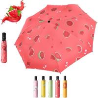 Paraguas plegables de verano a prueba de viento, impermeables, anti UV para mujeres y hombres automáticos - details 24