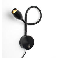 Interruptor táctil regulable, 3 modos de Color, 10 Luces de lectura LED de brillo, cuello de cisne Flexible, luz de pared para cabecera de cama - details 4