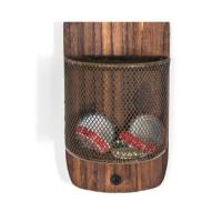 Abridor de cerveza de pared de 25 cm, abridor de botellas de madera vintage, abridor de cerveza con coleccionista de tapas, abridor de botellas de pared de madera vintage, regalo original para papá, esposo, amigos y colegas - details 3