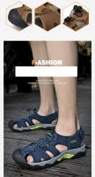 Zapatos de hombre, sandalias de malla de talla grande 38-48, novedad de verano, 2024 - details 3