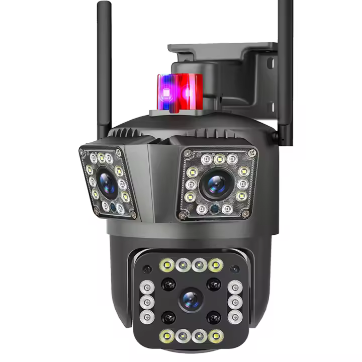 Cámara de Seguridad KEPEAK 9MP HD WiFi Zoom 10X Tres Pantallas Cámara PTZ Detección Humana - 1