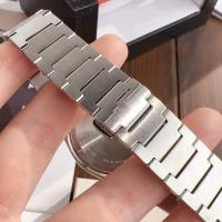Reloj de Pulsera de Acero Inoxidable de Estilo Clásico Swiss Quartz Función de Temporización de Lujo Correa de Acero Inoxidable Cristal de Zafiro Marca de Moda para Hombres - details 5