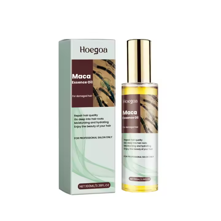El aceite esencial suavizante nutritivo nutre las puntas secas, con una fragancia refrescante que es fuerte, resistente y suave para - 1