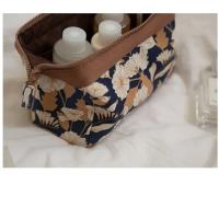 Bolsa de maquillaje con flamencos para mujer, neceser de viaje para artículos de aseo personal, portátil, organizador de gran ca - details 7