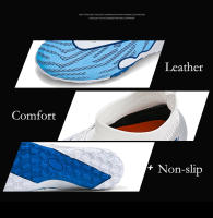 Zapatos de fútbol de alta calidad para hombres, botines de fútbol para niños pequeños, zapatillas de entrenamiento de fútbol de cuero, zapatos de tacos de fútbol al aire libre - details 4