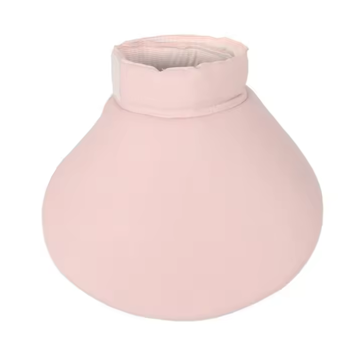 Práctico Collar de recuperación de gato de doble cara, cono protector de cuello suave ajustable para gato, transpirable, círculo Elizabeth para entrenamiento - 1
