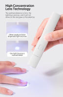 Mini secador portátil UV LED 8S de secado rápido para uñas, lámpara de manicura profesional, herramientas de Arte de uñas - details 3