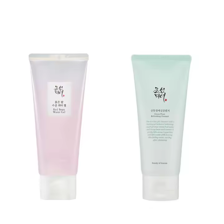 Gel de agua de frijol rojo Beauty of Joseon con limpiador refrescante - 1