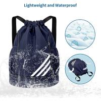 Mochila deportiva impermeable con cordón, bolsa de gimnasio, nuevo diseño - details 2